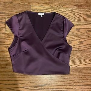 Tobi Violet Going Out Crop